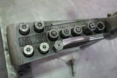 Cedarberg EZ Tapper Hand Tapping Machine with Taps and Work Bench