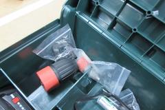 Metabo 18V Cordless Drill with Quick Chuck Attachments, Extra Battery and Charger in Plastic Carry Case