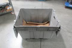 Plastic Rolling Storage Tote