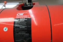 Freestanding Single Girder Overhead Crane, with CM Loadstar 2 Ton Electric Chain Hoist