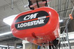 Freestanding Single Girder Overhead Crane, with CM Loadstar 2 Ton Electric Chain Hoist