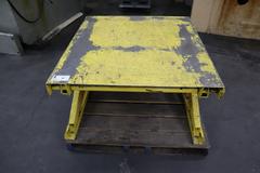 Scissor Lift Table, 4,000 Lb Capacity, Manual Adjustable Height