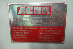 Acer E-Mill EVS-3VK CNC Vertical Knee Mill with Acu-Rite Millpower 2 CNC Control, 10" x 50" Table, 3 HP