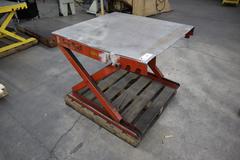 Easy Reach Scissor Lift Table, 40" x 42" Surface, 4,000 Lb Capacity