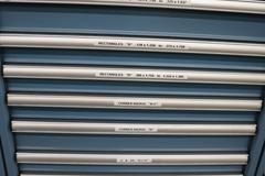 112 and Marathon 112, Turret Punch Tooling, (2) Lista Cabinets with Maple Top Loaded with Tooling