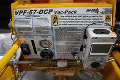 Anver VPF-57-DCP-L3P/6P Vacuum Sheet Lifter, Leakage Sensor, (6) Vacuum Cups, 900 Lb Capacity