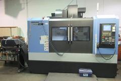 Doosan Mynx 6500/40 CNC Vertical Machining Center with Doosan-Fanuc i Series CNC Control,  30-ATC Thru Spindle Coolant, 12,000 RPM, CAT 40,