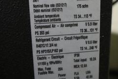 Sullair Refrigerant Air Dryer Model SRB175