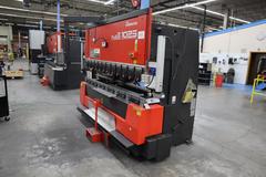 Amada FABIII-1025 (FBD-1025NT) CNC Hydraulic Press Brake, 110 Ton x 98.4", Up-Acting, AMNC PC Control, 5-Axis Backgauge