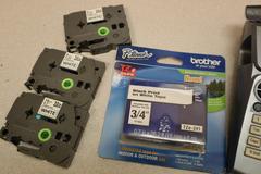Brother PT-1880 Label Maker Battery Operated with Cassettes