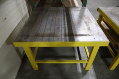 Steel Table, Heavy Duty, 41.5"x41.5"x28.5"