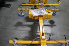 Anver VPF-57-DCP-L3P/6P Vacuum Sheet Lifter, Leakage Sensor, (6) Vacuum Cups, 900 Lb Capacity