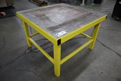 Steel Table, Heavy Duty 42' x 42" x 28.5"