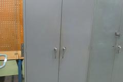 Equipto 2-Door Cabinet with Contents