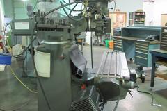 Lagun FTV-2 CNC Vertical Knee Mill with Acu-Rite Millpower 2 2-Axis CNC Control, Power Draw Bar, 10" x 50" Table, 3HP