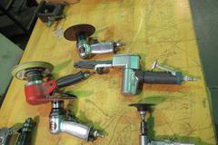 Air Tools, Large Assortment including, Die Grinders, Orbital Sanders, Drills, Finger Grinder and MORE