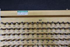 Pin Plug Guage Sets, M1 .061-250", M0 .011-.061" and Others