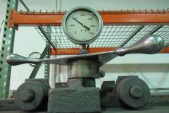 Dake 7-105 75 Ton Hand Operated Hydraulic H-Frame Press