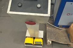 Tauring BS50HV Angle Roll with LED Roll Display, Foot Pedals and Assorted Dies as Shown