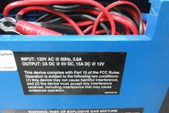 Schumacher Portable Battery Chargers (2) 15 Amp