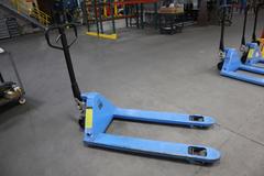 Pallet Jack Uline H-3763 4400 LB Capacity 27" Fork Width 48" Fork Length