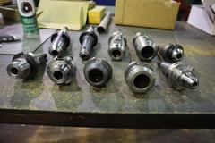 CT 40 Taper Tool Holders: (10) End Mill Holders