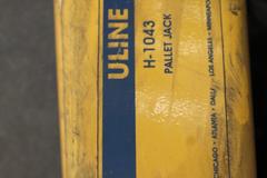 Pallet Jack Uline H-1043 5500 LB Capacity 27" Fork Width 48" Fork Length