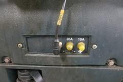 Advance SC800 Floor Scrubber with Built-In Charger