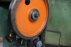 Milford Orbitform #256 Riveter, 12" Throat, Remote Foot Trip and Tooling