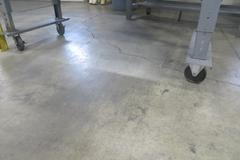 Metal Work Bench with 60" x 30" Metal To, Portable on Casters