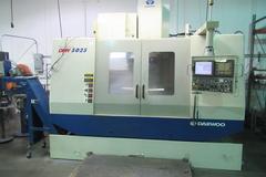 Daewoo DMV-5025 CNC Vertical Machining Center with Fanuc 21i-MB, 24 ATC, 12K RPM, Thru Spindle Coolant, Chip Conveyor