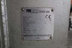 PEM Series 2000 Fastener Installation Press, 8 Ton Max Force, 24" Throat, Touch Screen Control, Vibratory Feeder Bowl