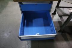 Maple Top Tool Cabinet with Saw Cutter Contents - 4 Drawer