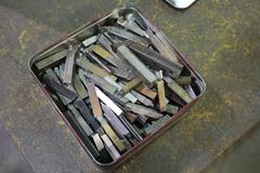 Lather Turning Cutters, Mostly 3/8" and 5/8" Square Shank