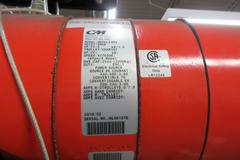 Freestanding Single Girder Overhead Crane, with CM Loadstar 2 Ton Electric Chain Hoist