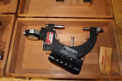 Starrett 1150 Dial Indicator Snap Gages .0001" (3) - 2"-4", 4"-6", 6"-8" In Case