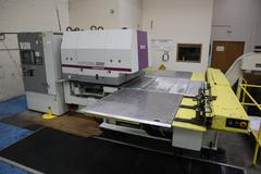 Murata Wiedemann C-3000 Turret Punch Press, 33 Ton, 54 Station Turret, (2) AI Stations, Fanuc 16-P CNC