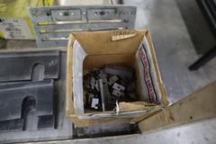 Amada Brake Tooling and Hardware on Rolling Steel Cart