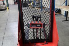Mobile Pallet Truck B60-CSA Electric Stacker Lift Truck, 1,500 # Cap, 42" Forks, 60" Max Height, 12 Volt Battery, Charger