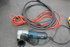 Power Tools: (2) Corded Nibblers, Light, Extension Cable