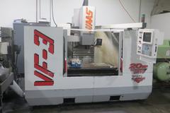 Haas VF-3 CNC Vertical Machining Center with Haas 32-Bit CNC Control, 4th Axis Drive, 20 ATC, Chip Auger and MORE!