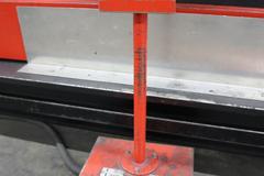 Amada FABIII-1025 CNC Hydraulic Press Brake, 110 Ton x 98.4", AMNC PC Control, Up-Acting, 6- Axis BG, Light Curtain