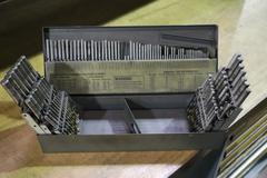 Huot Drill Indexes with Drills (3): Fractional, Letter and Decimal Drills