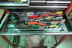 Craftsman 12-Drawer Tool Chest on Rolling Cart with Caster and Contents