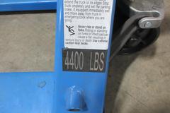 Pallet Jack Uline H-3763 4400 LB Capacity 27" Fork Width 48" Fork Length