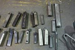 Insert Style Lathe Cutting Tools; 1", 3/4" and more Square Shanks