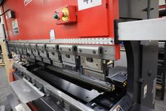 Amada FABIII-8025 (FBD-8025NT) CNC Hydraulic Press Brake, 88 Ton x 98.4", Up-Acting, AMN PC Control, 6-Axis BG, Lazer Curtain