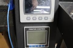 Bagging Center: SHarp SX-16H Bag Filler and Sealer, Metler Toledo Electronic Digital Scale, Granite Surface Plate, Steel Stand - Remote Foot Trip