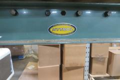 Hytrol Roller Conveyor Tables - (4) 10' Long x 2' Wide, Adjustable Height