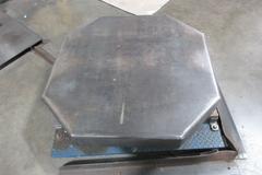 Orion Packaging Inc. Semi Automatic Shrink Wrapper and Pallet Scale, Max Load 55"x55"x82" 4000lbs Dynamic, 8000lb Static Capacity